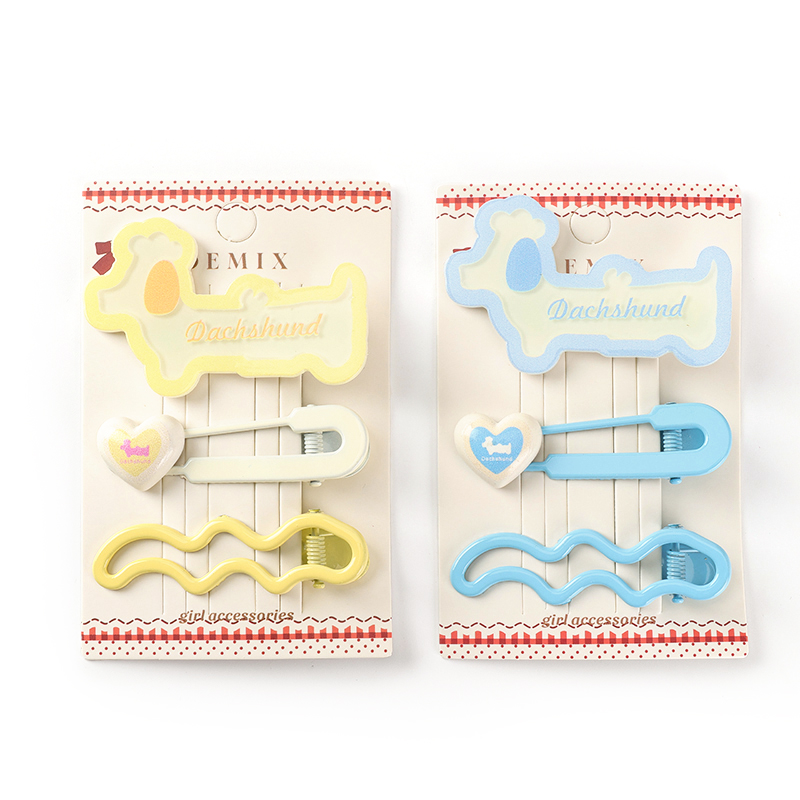 Heart Dog Accessory Duckbill Hair Clip