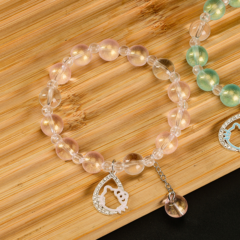 Gold Kitty Cat Bracelet