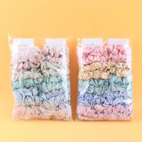 RX印花纱布边布圈皮筋 5
