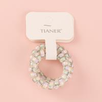 Boxed Two Silver Gray Telephone Lines PUT Hair Tie 4012101663