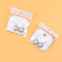 XSW几何钻圈珍珠耳钉 3