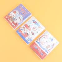 XX64035可爱猫金葱胶套本 5