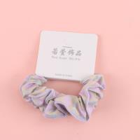 RX格子锁边布圈皮筋 5