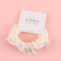 RX镂空印花花边布圈皮筋 4