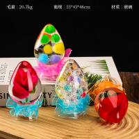 大号带电水晶七彩球