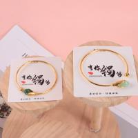 JN玉兰花金手镯 2