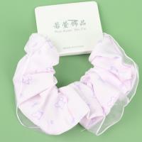 RX印花紫色纱边肠圈 4