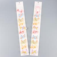 长条水晶蝴蝶花儿童皮筋 2
