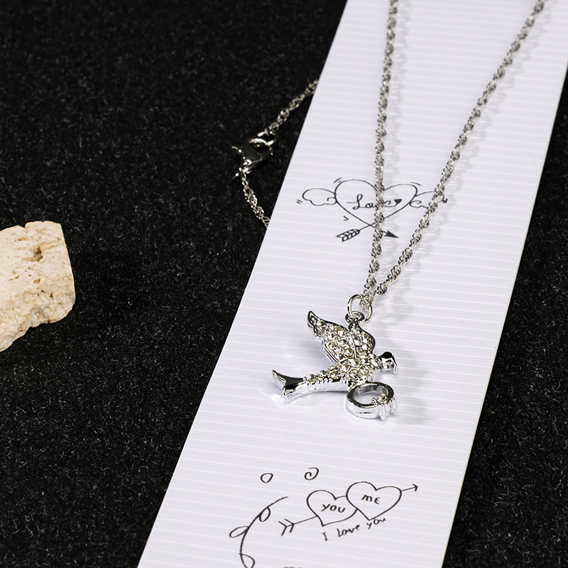 Ring Bird Necklace