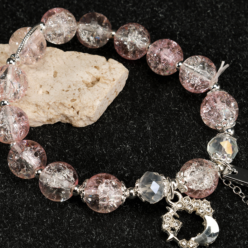 Ice Crystal Star Moon Bracelet Glass 4021001066