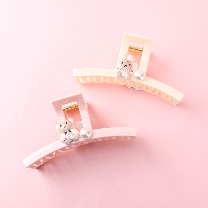13 Cm Cartoon Pearl Large Hair Claw Clip 4011801137