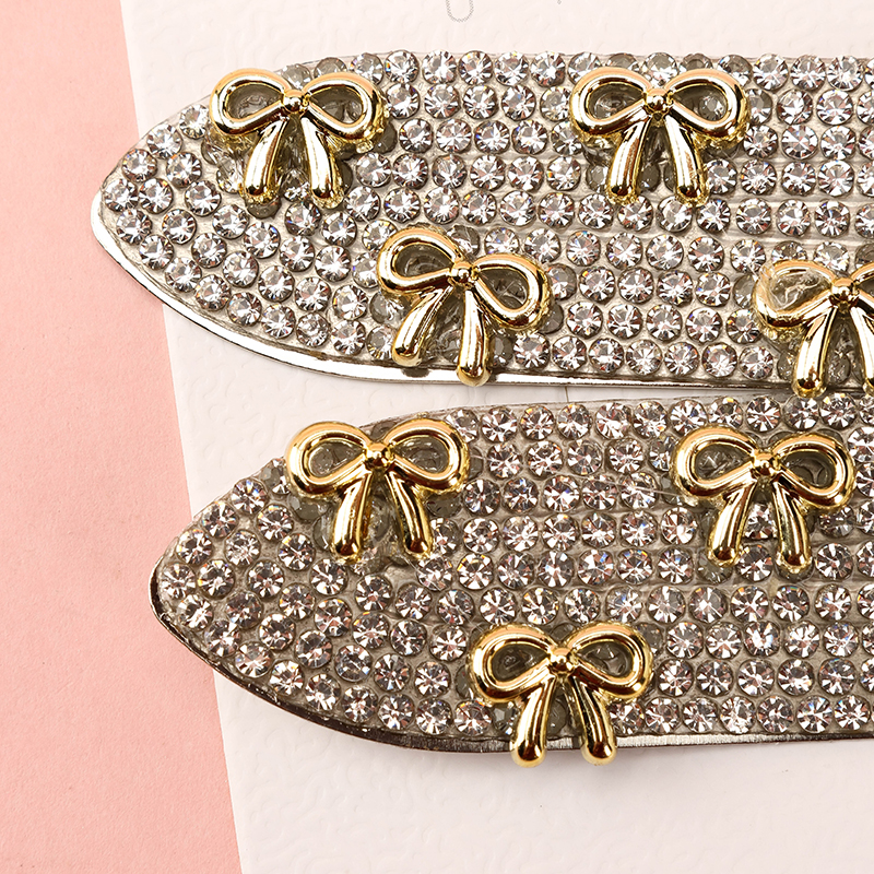 Alloy Rhinestone Duckbill Hair Clip 4010402620