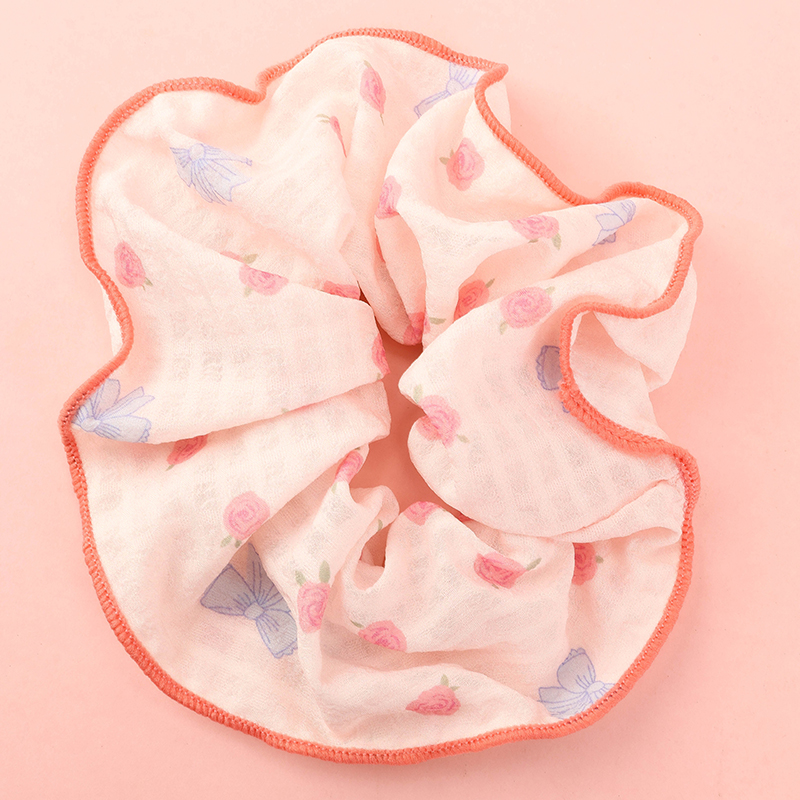New Jelly Color Gauze Scrunchie 4012101781