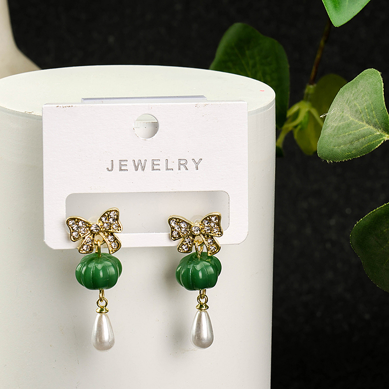 Gem Rhinestone Ear Studs