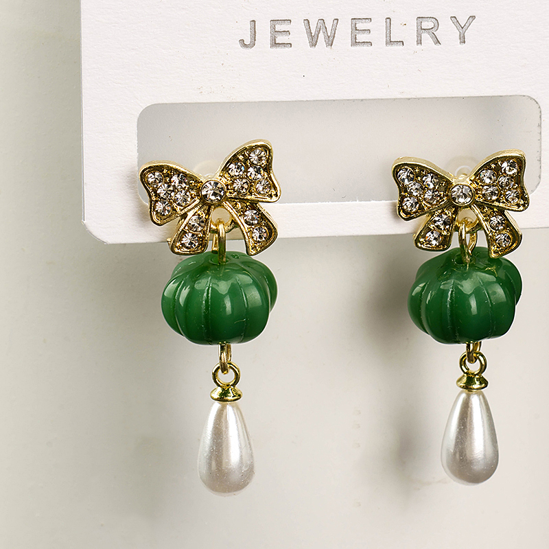 Gem Rhinestone Ear Studs