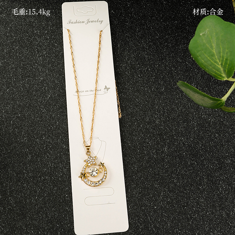 Moon Star Necklace