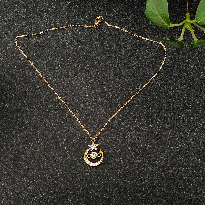 Moon Star Necklace
