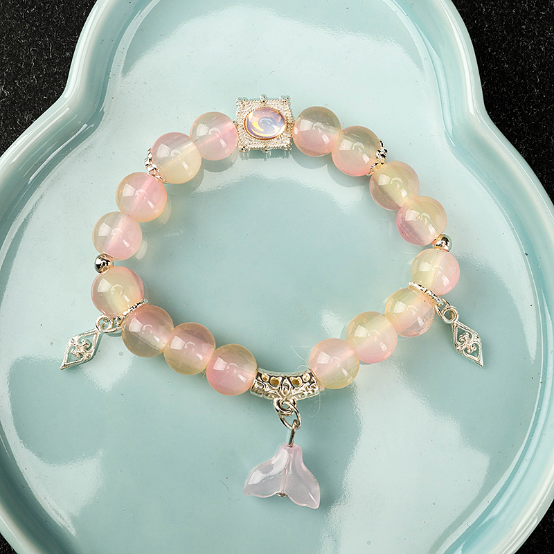 Jelly Color Gem Mermaid Tail Bracelet Glass 4021001059