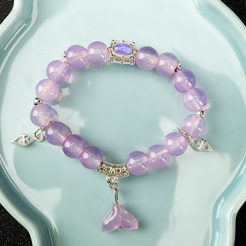 Jelly Color Gem Mermaid Tail Bracelet Glass 4021001059