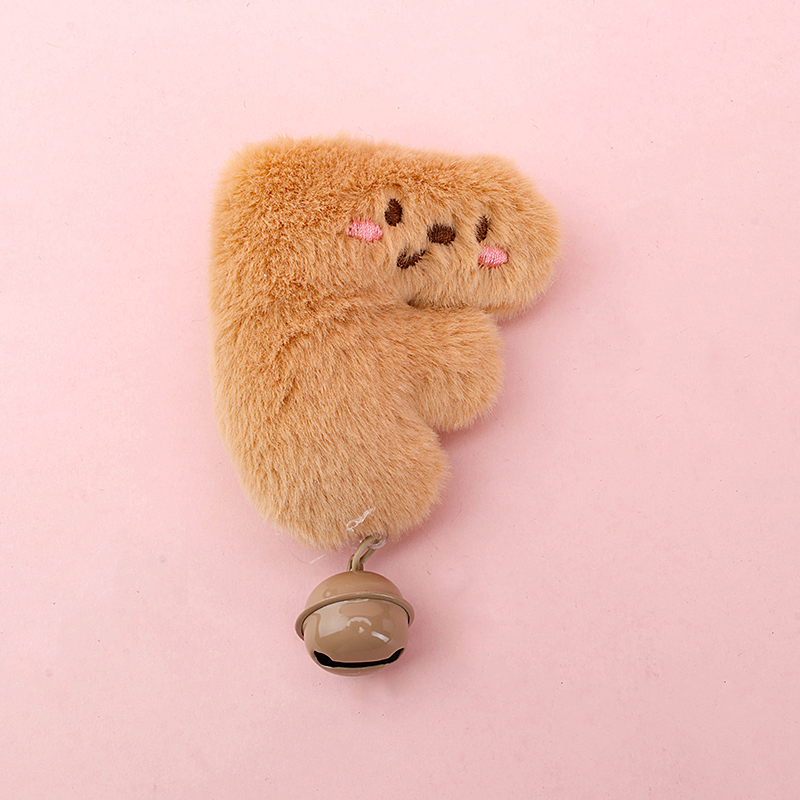 Creative Cartoon Letter Plush Bag Charm