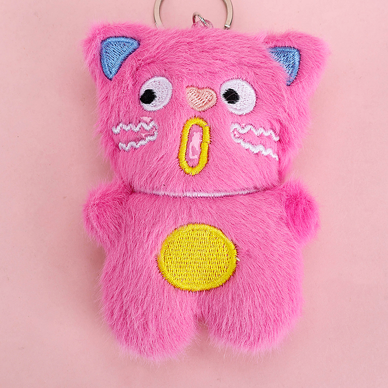 Butter Bear Plush Bag Charm