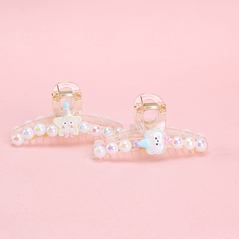 11 cm Cartoon Pearl Large Hair Claw Clip