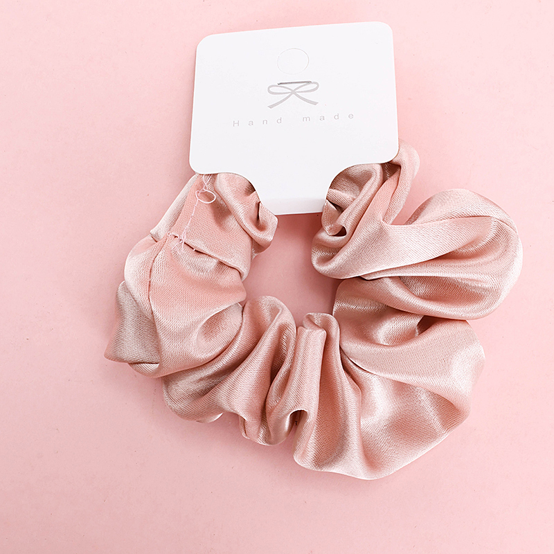 Boxed Simple Light Plate Large Bowel Ring Hair Scrunchie 4012101794
