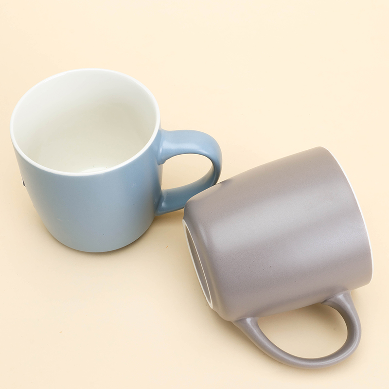 C-15 Colored Glaze Ceramic Cup Random