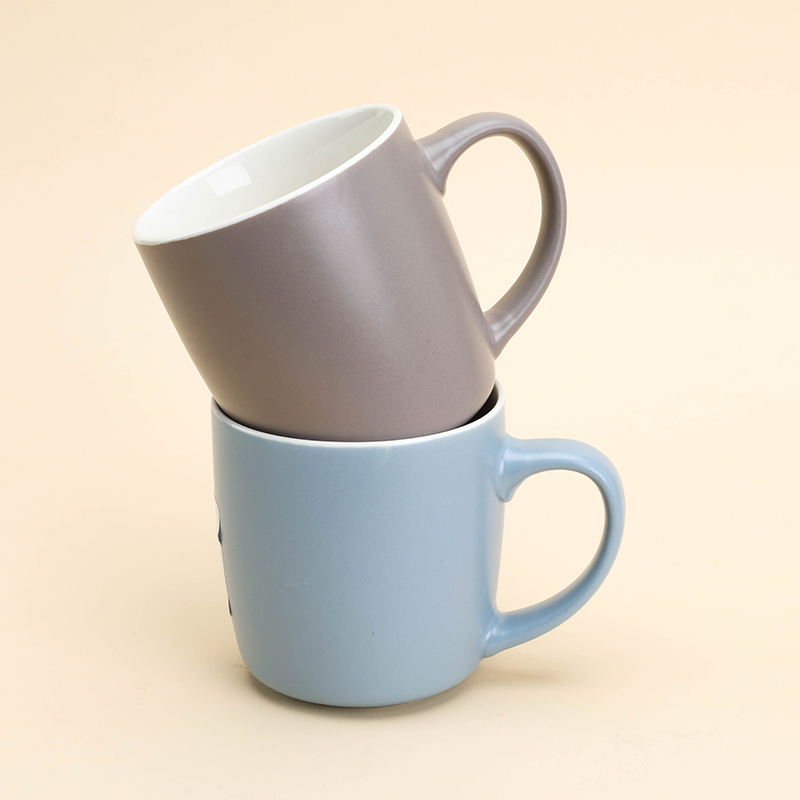 C-15 Colored Glaze Ceramic Cup Random