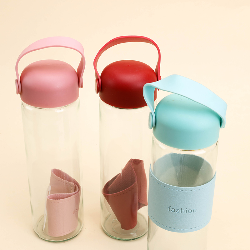 Feifanti Earsleeve Glass Cup 400ml Soda Lime Glass 1210300069