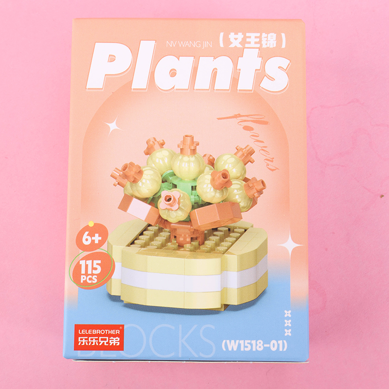 Assorted Flower Building Blocks