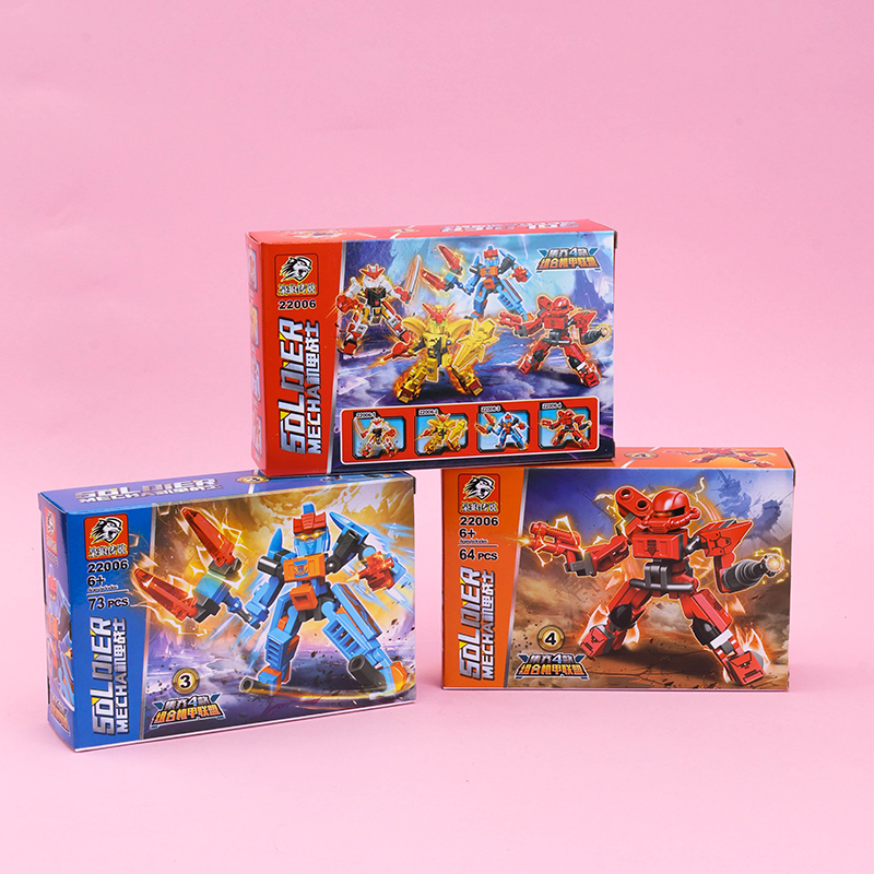 Mecha Warrior Building Blocks