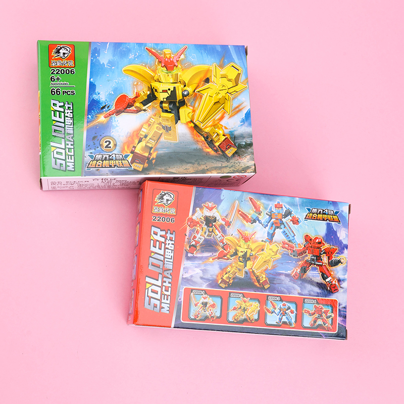 Mecha Warrior Building Blocks