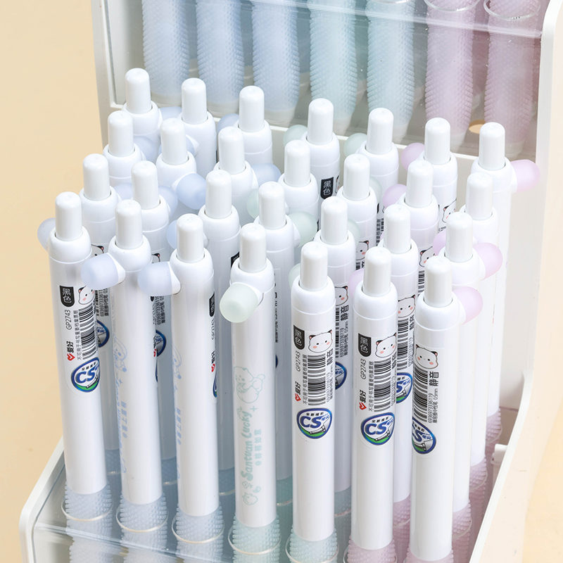 Aihao 2743 Display Rack Gel Pen Plastic 84pcs