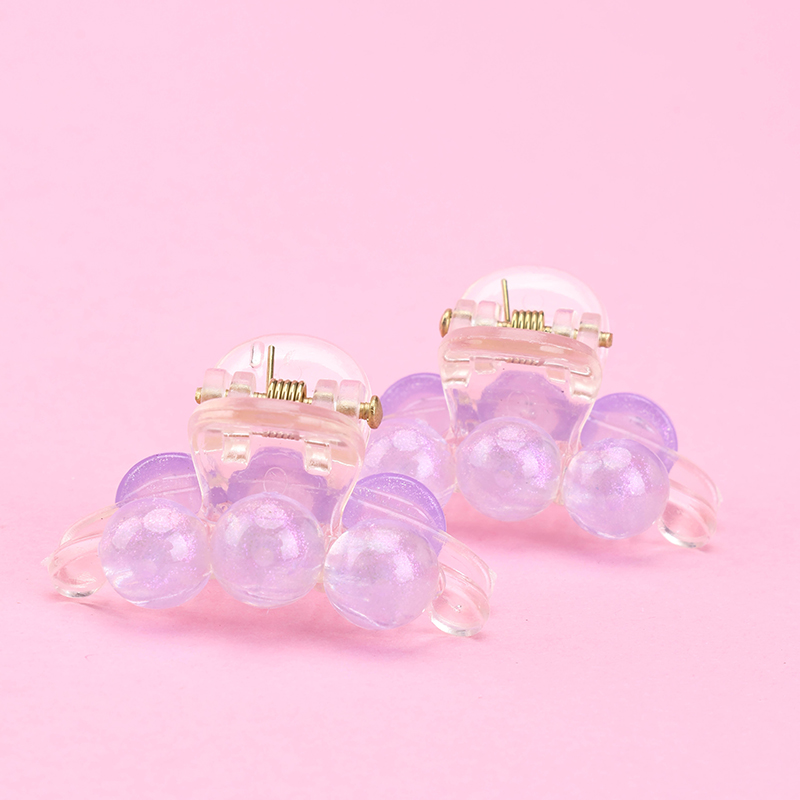 Boxed Double-Sided Cat Eye Small Hair Claw Clip 2pcs 4011900370