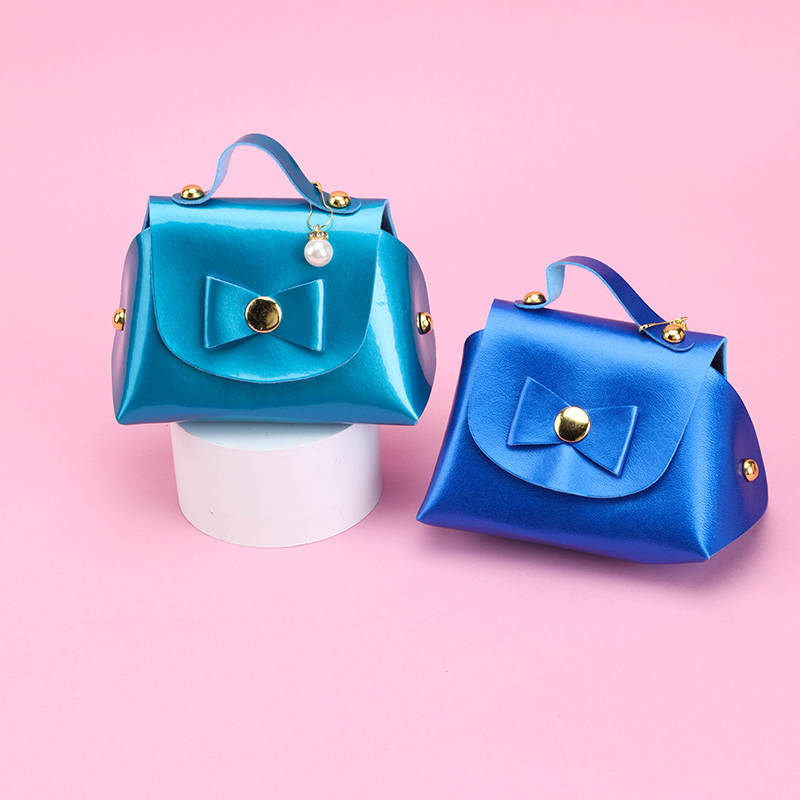 PU Bow Snap Coin Purse 4040500244