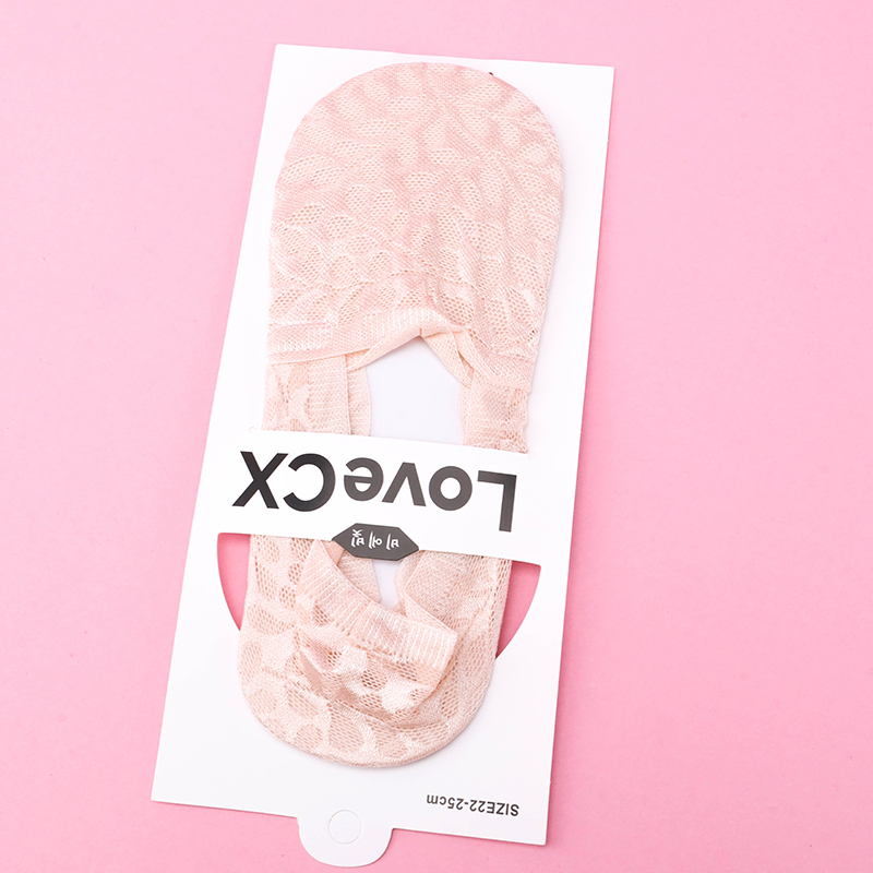 Women's Lace Deep-Cut Invisible Socks