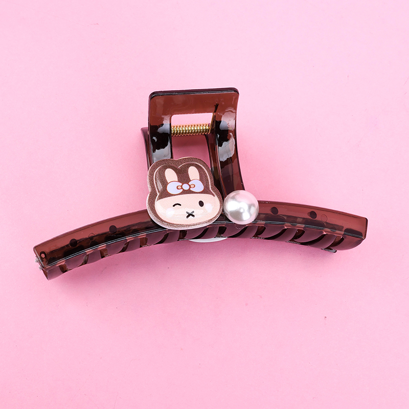 13 cm Cartoon Pearl Large Hair Claw Clip GPPS 4011801155