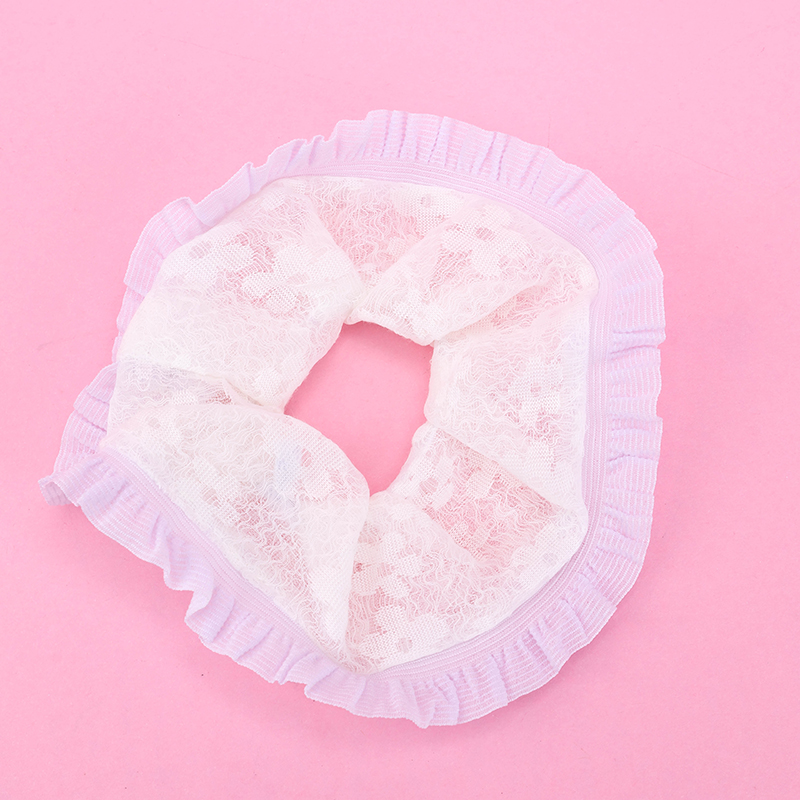 Small Fresh Gauze Lace Scrunchie 4012101796