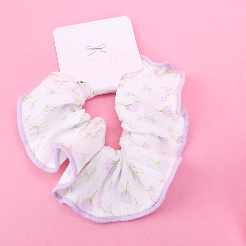 Boxed Printed Tulip Bowel Ring Hair Scrunchie 4012101806