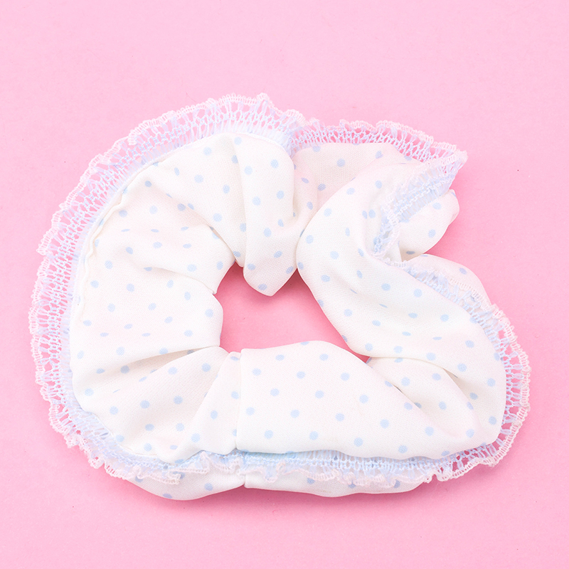 Colorful Lace Scrunchie
