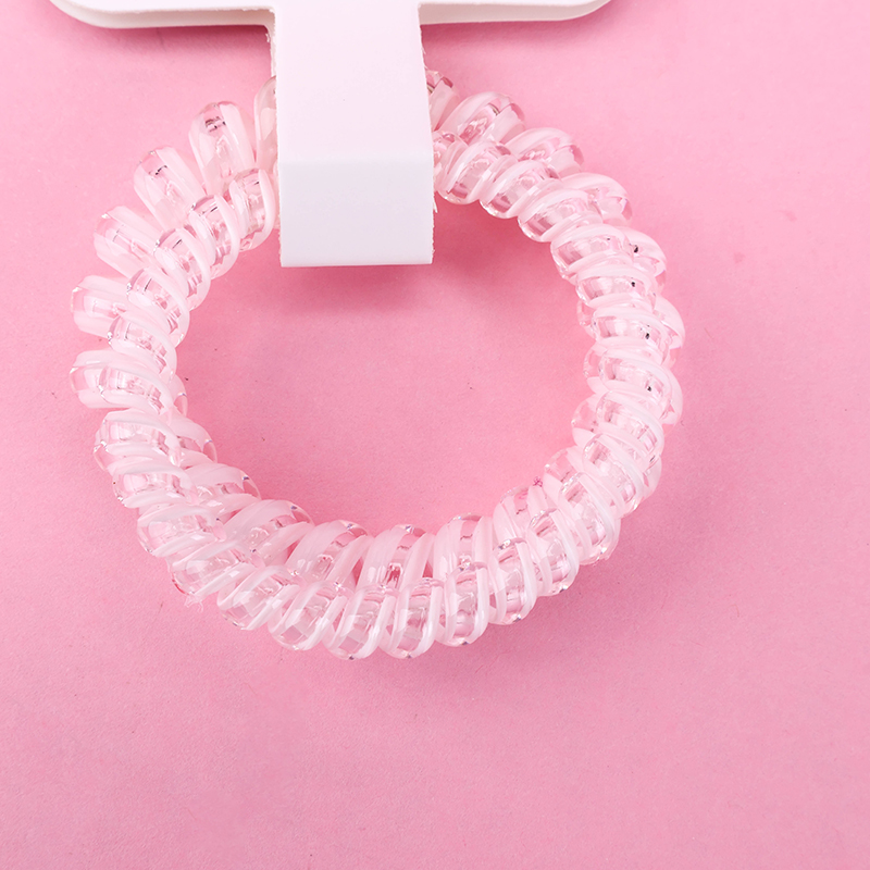Boxed 8811 Jelly Color Phone Line Hair Tie PUT