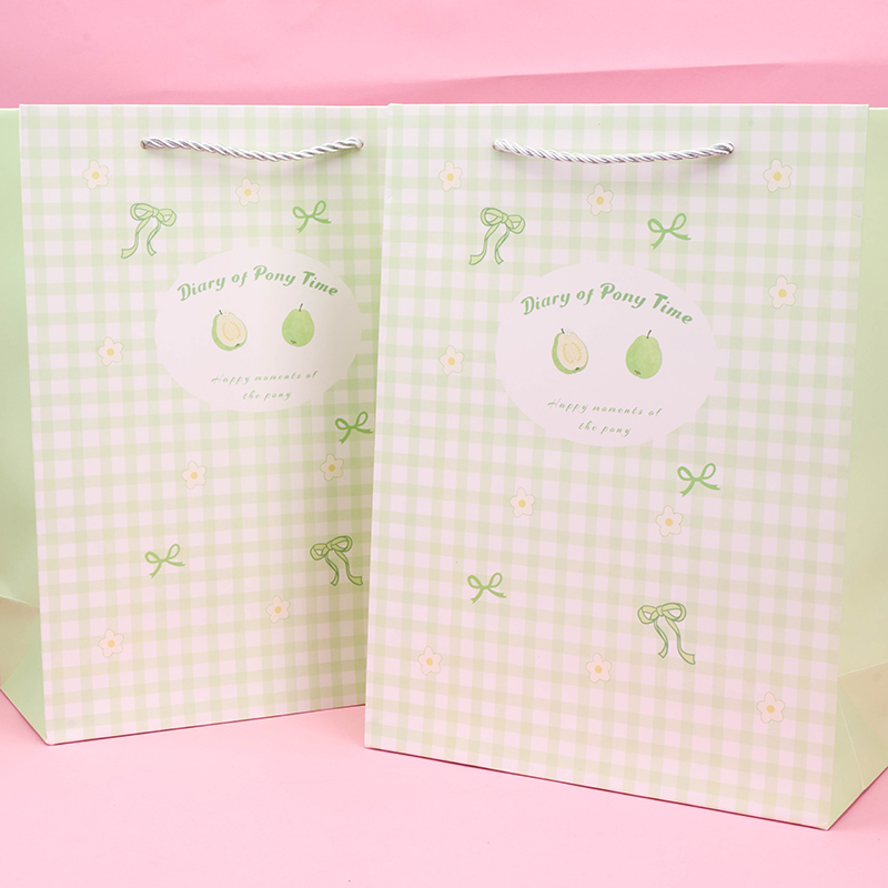 ST512-03 Large Vertical Fruit Journal Gift Bag