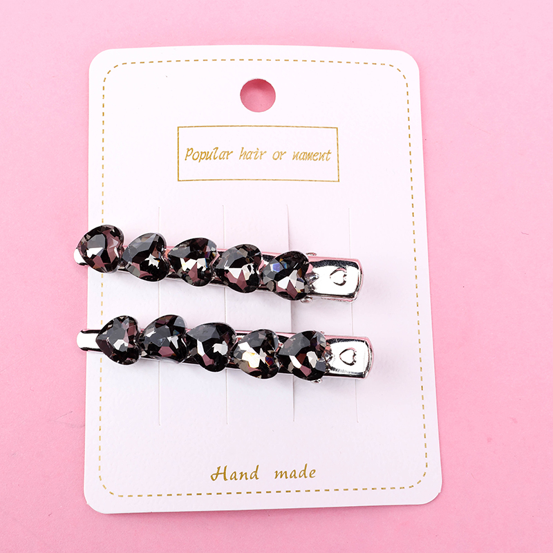 Alloy Rhinestone Duckbill Hair Clip 4010402633
