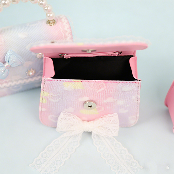 8811 Butterfly Flower Pearl Handbag