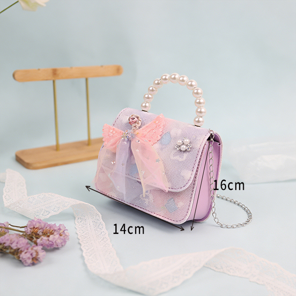 Snow Princess Pearl Handbag