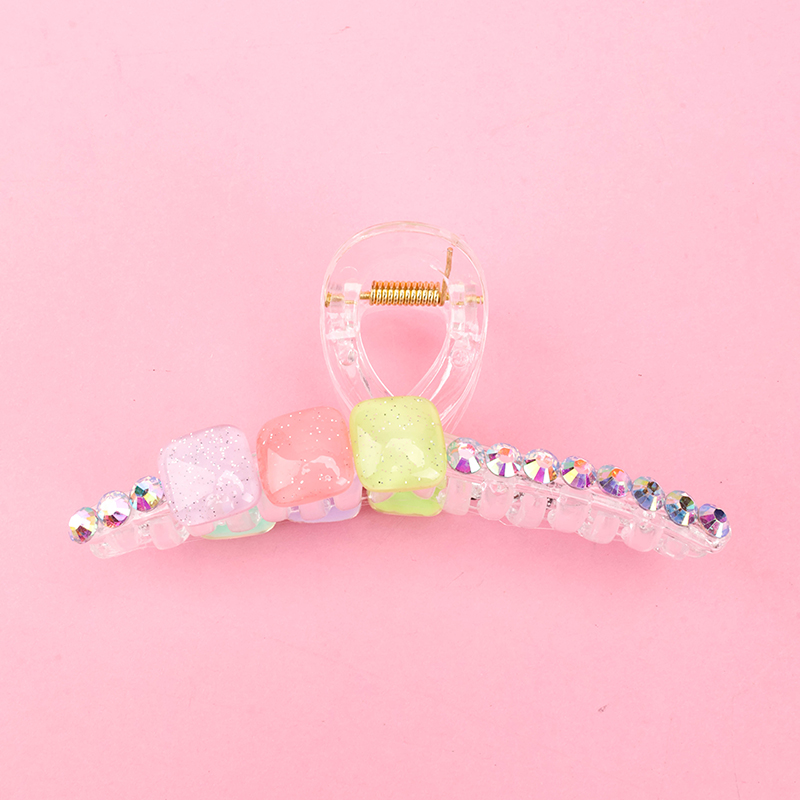 11 cm Jelly Color Large Hair Claw Clip GPPS 4011801122