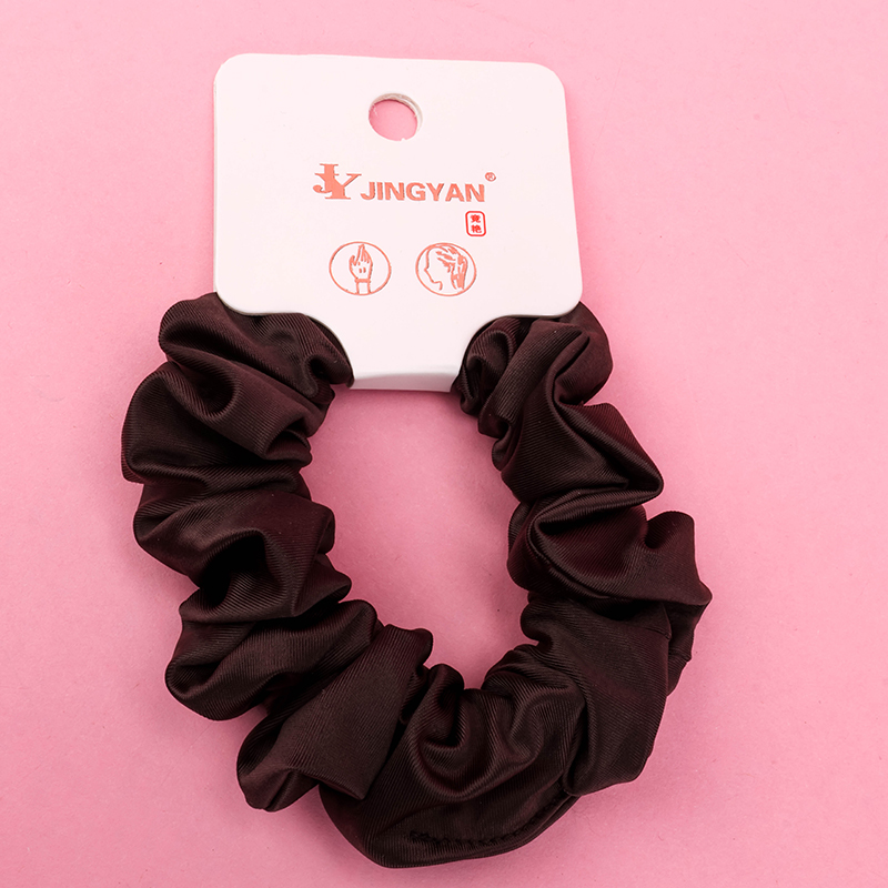 Boxed Black Super Soft Intestinal Ring Hair Scrunchie 4012101791