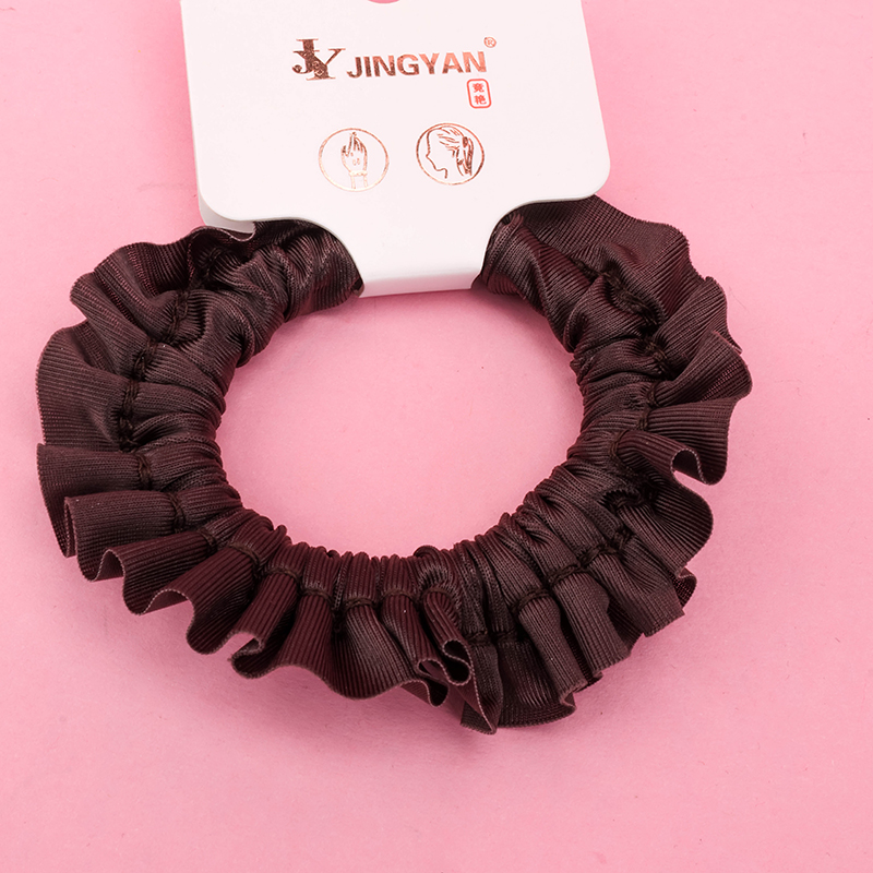 Boxed Black Lace Intestinal Ring Hair Scrunchie 4012101792