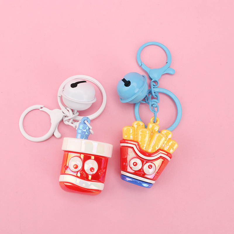 Fun Burger Fries Bag Charm